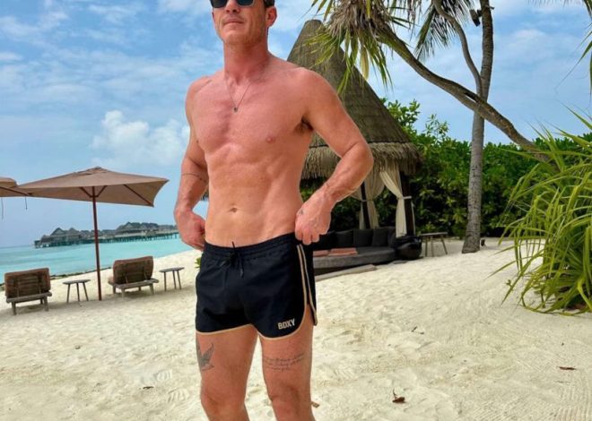 Luke Evans Turns 45 – Shares Steamy Beach Snap